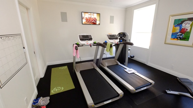 Central Park West Manhattan Townhouse_Exercise Room