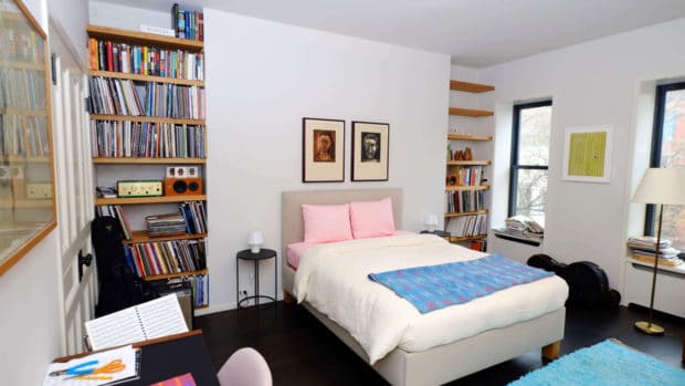 Prospect Heights Townhouse Master Bedroom